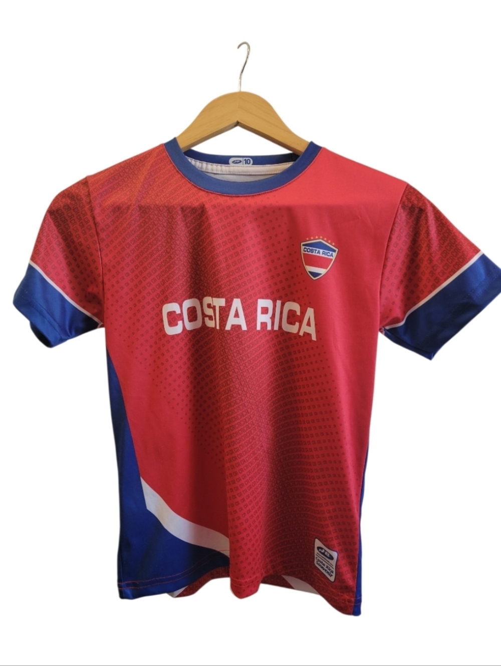 Costa Rica Red & Blue Soccer Jersey